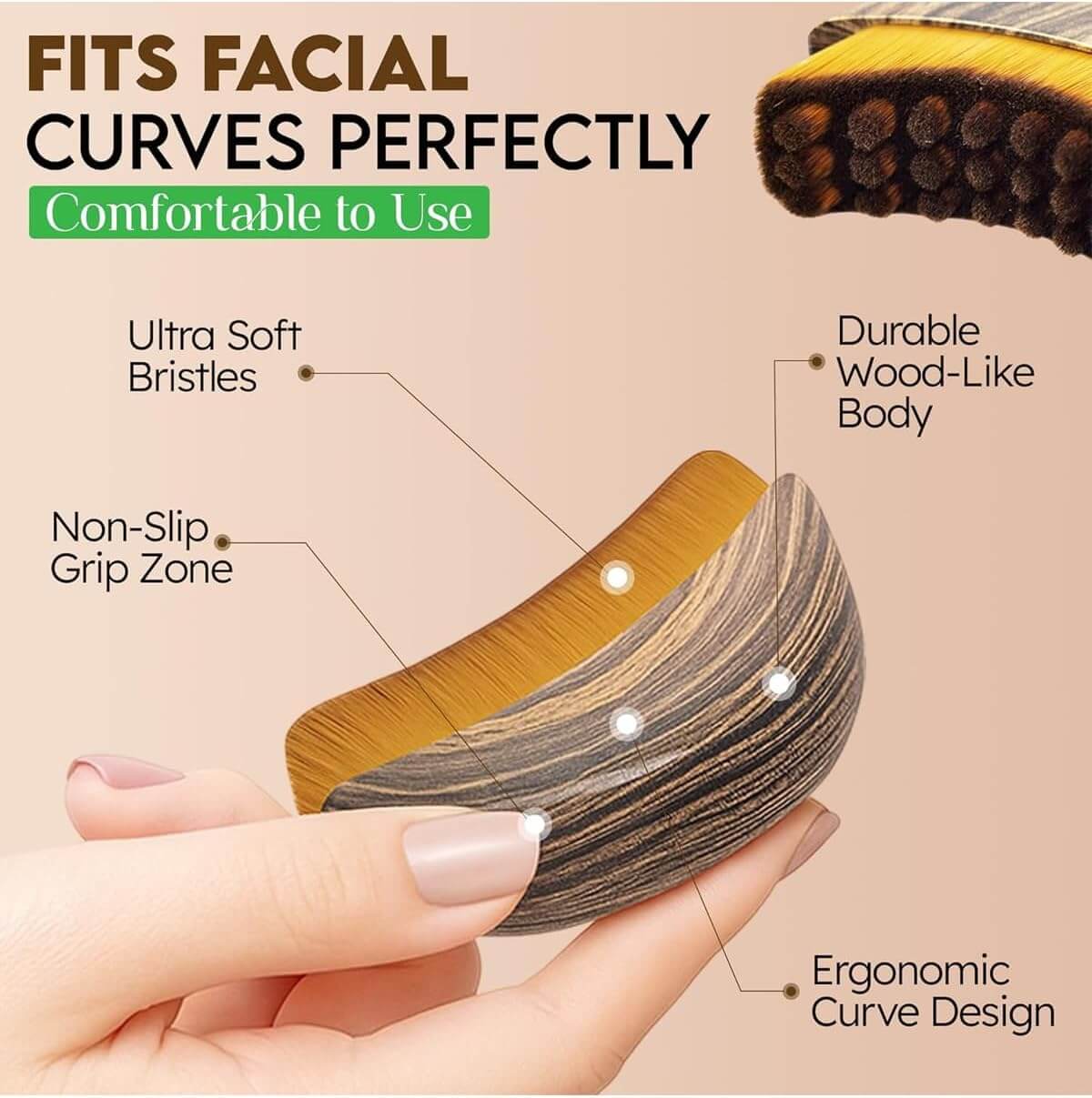Revibe Zen Facial Sculpting Brush - Image 2