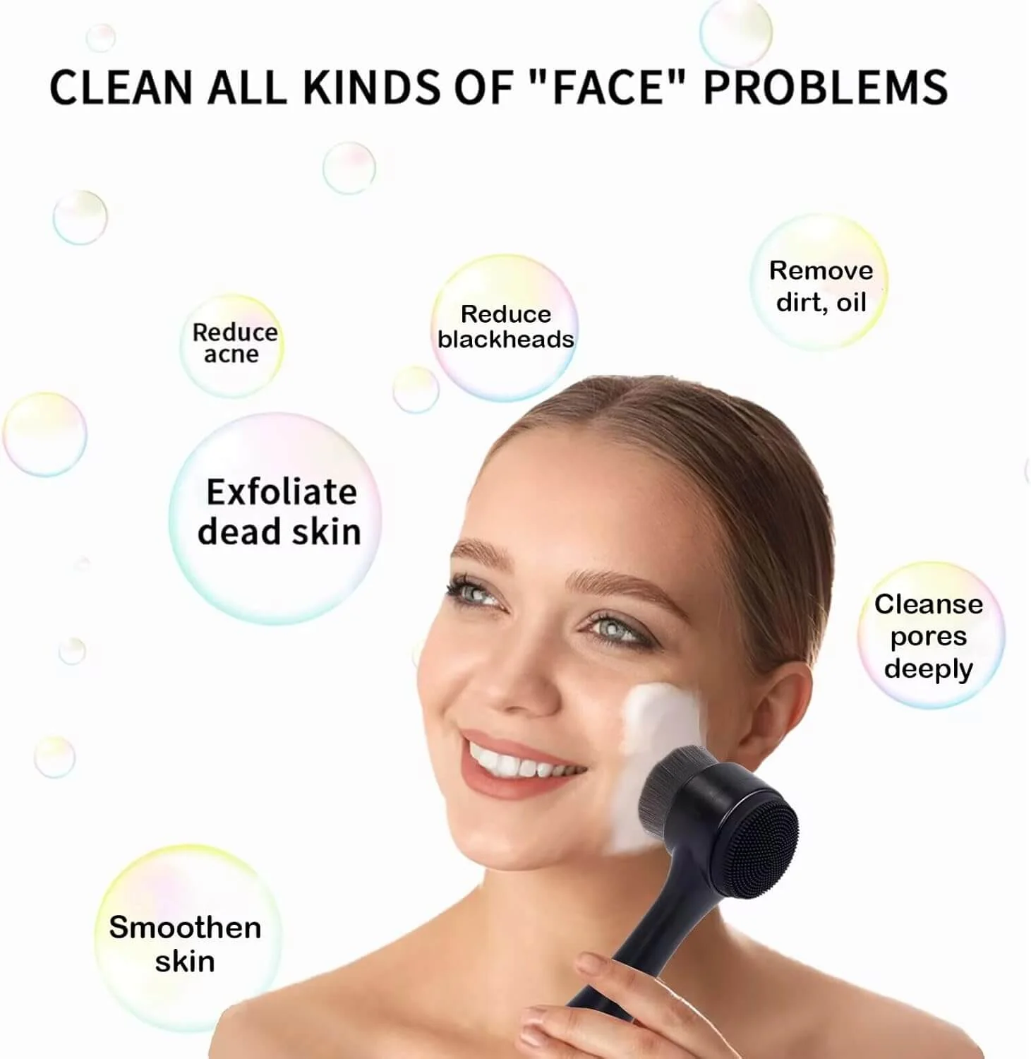 Revibe Zen Dual-Action Facial Cleansing Brush - Image 2