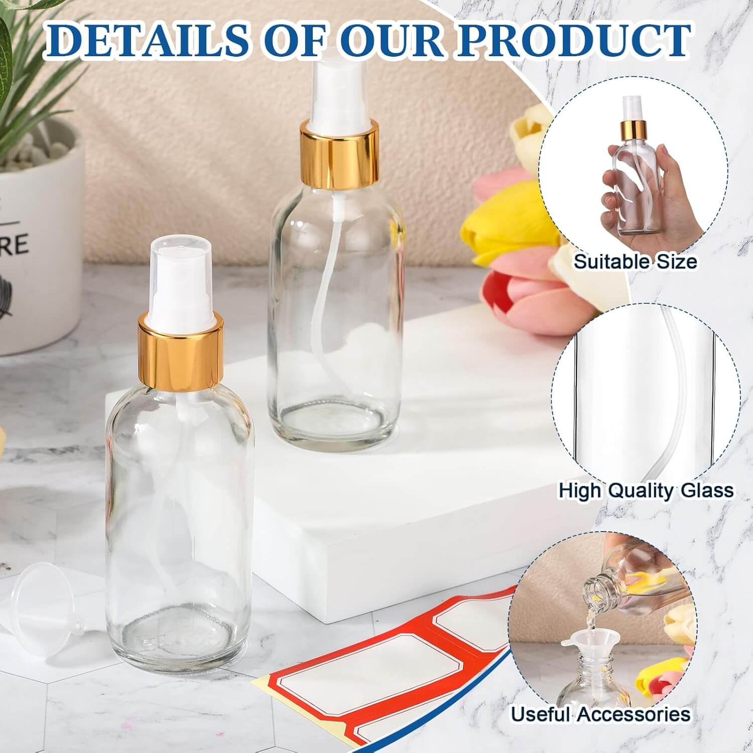 Revibe Zen – Refillable Fine Mist Spray Bottles - Image 2