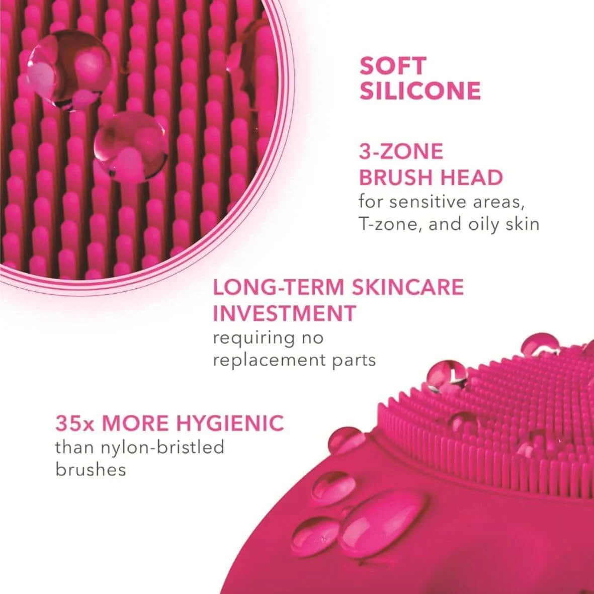 Revibe Zen – Silicone Facial Cleansing Brush - Image 2